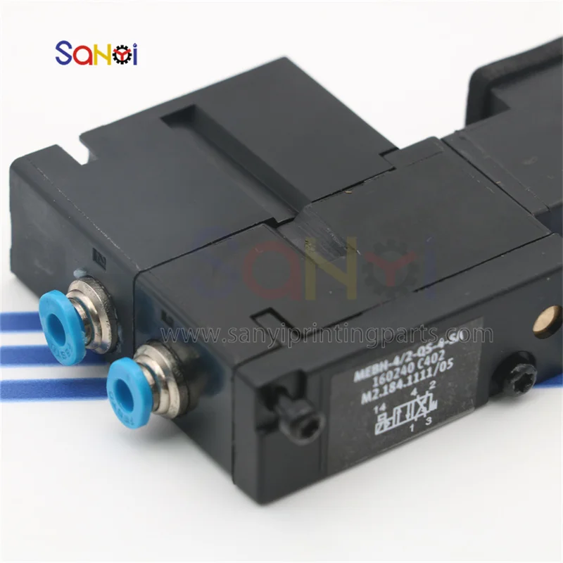 5 Piece Best Quality Solenoid Valve Festo MEBH-4/2-QS-4-SA M2.184.1111/05 M2.184.1121 For Offset Sm102 Cd102 Sm52 Pm52 Machine