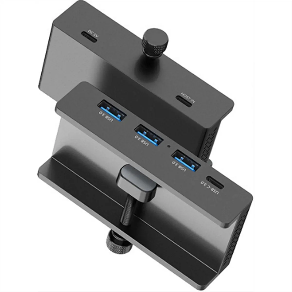 Stable- USB HUB Clamp USB 3.0 Splitter Adapter for IMac Macbook Lenovo Desktop PC Accessories Usb Extension Hub Clip