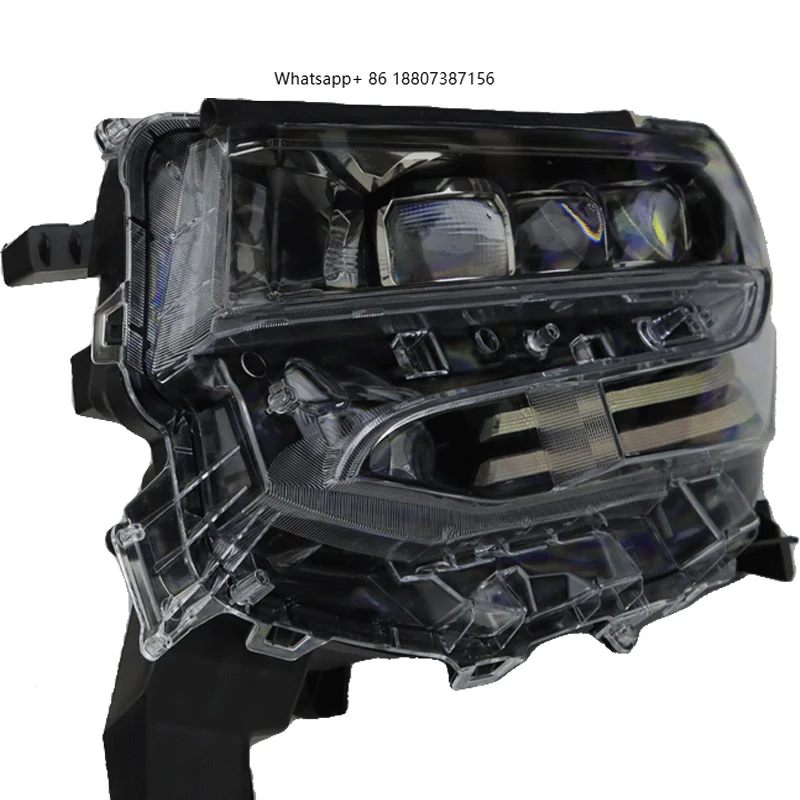 For 2009-2022Toyota Alphard LED Three-Lens High-Configuration Car Headlights New Manufacturing 12V Upgrade Modification Bulbs