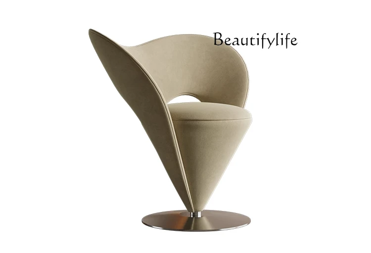 

Light luxury dressing stool small apartment bedroom dressing table chair rotatable high-end makeup chair