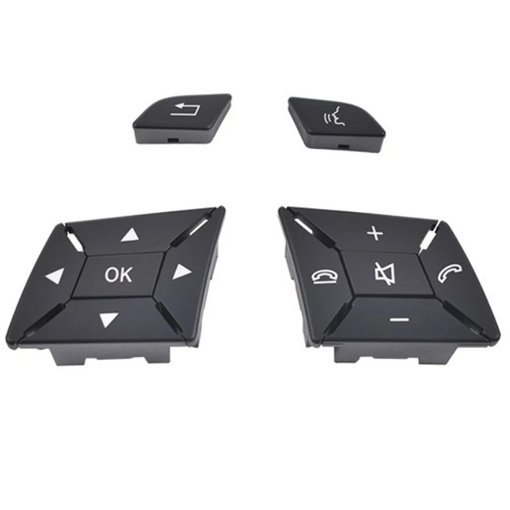 

Car Steering Wheel Control Switch C-Class E-Class Button Daily Use Durability Easy Installation Process Enhance Vehicle Controls