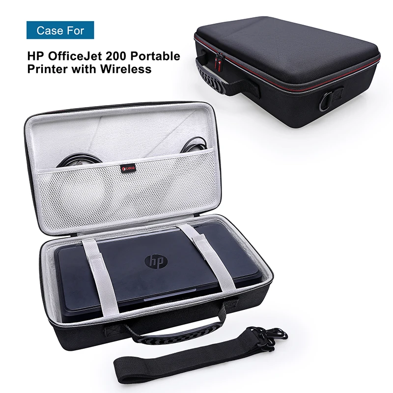 XANAD EVA Hard Case for HP OfficeJet 200 CZ993A Portable Printer Protective Carrying Storage Bag