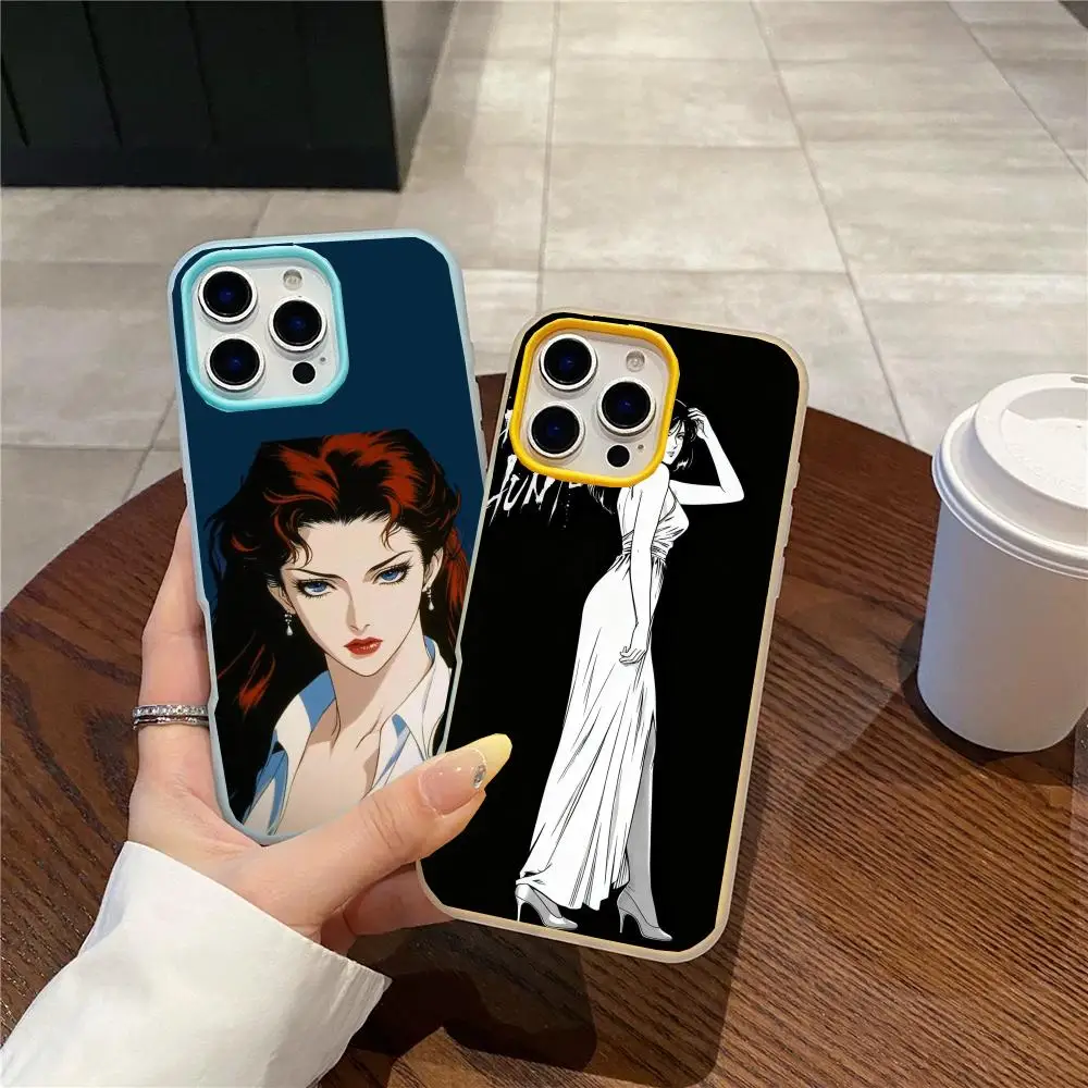 City Hunter Phone Case Jelly Dual-Layer Shockproof Phone Case for iPhone 17 16 15 14 13 12ProMax