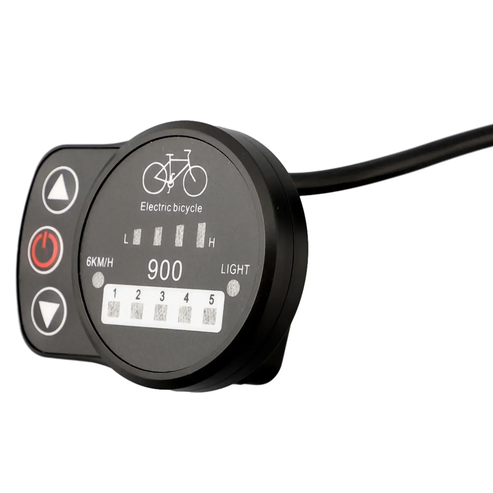 For KT LED900S Electric Bicycle Bike Control Panel with LED Display Battery Level Indicator 5 min Auto Turn Off