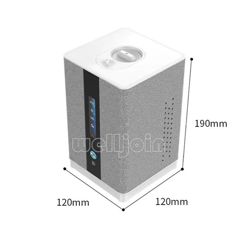 Hydrogen Generator H2 Inhalation Machine 150ml/Min 99.99% High Purity SPE/PEM portable Hydrogen water ionizer Generator 110/220V