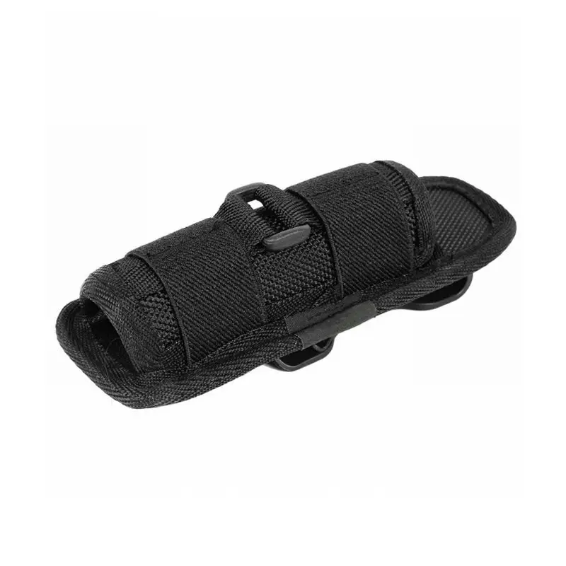 77HC 360 Degree Rotatable Flashlight Holder Belt Flashlight Cover LED Torch Flashlight Holster Flashlight Pouches