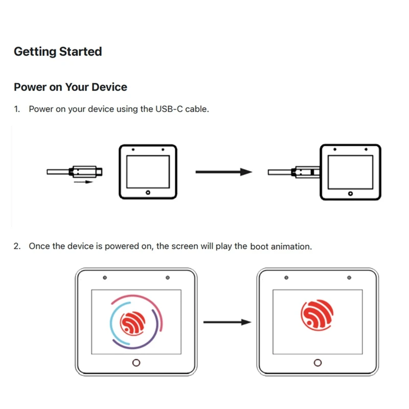 ESP32-S3-BOX-3B ESP32-S3 AIOT Application Development Kit LVGL GUI Development Kit für Alot-, Edge AI- und Ilot Fields