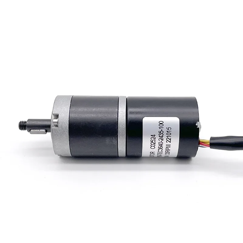 

Supply of DC 24V Brushless Motor, Double Ball High Torque 12V DC Brushless Reduction Motor