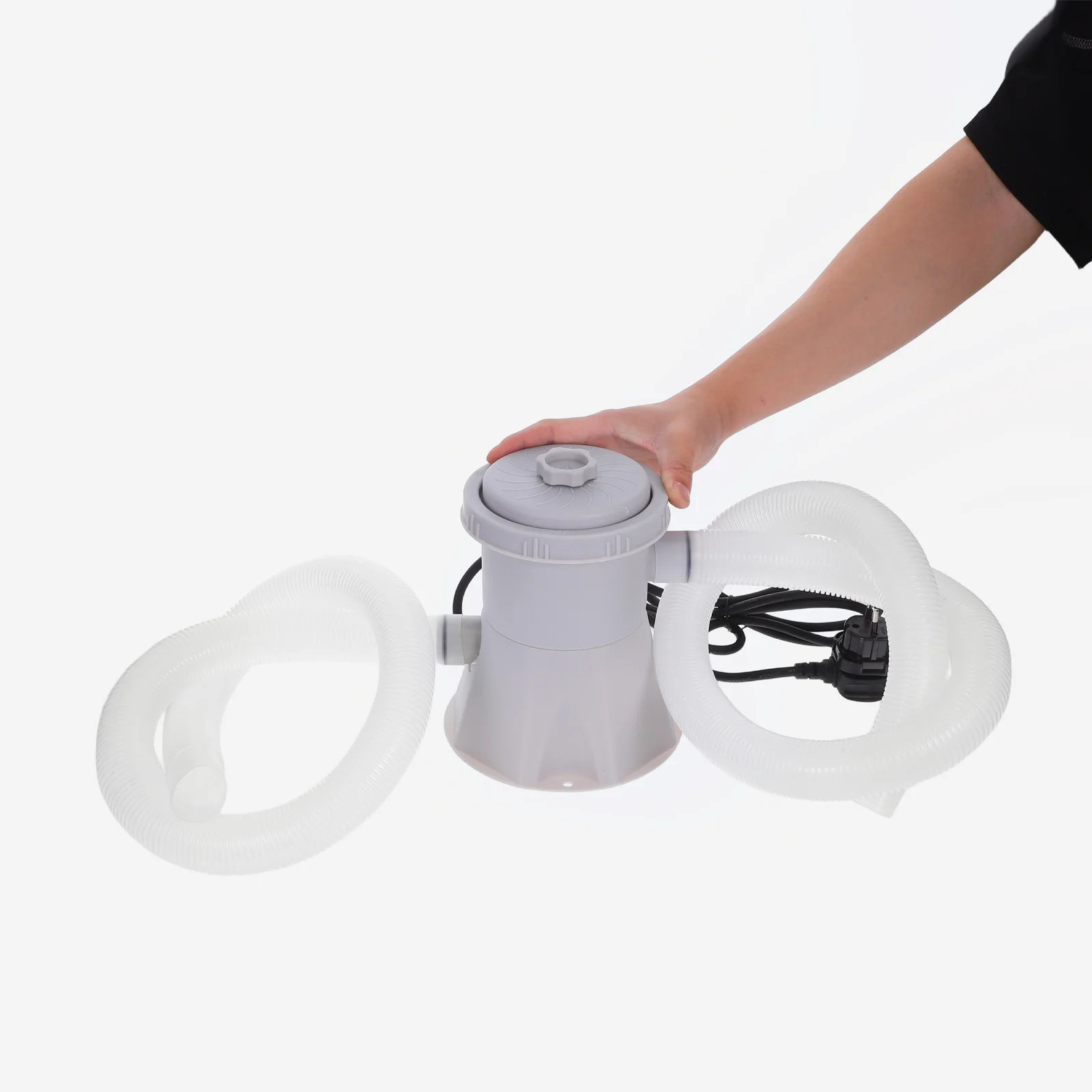 Bomba de filtro de piscina eléctrica Tecnología de limpieza eficiente Circulación automática para piscinas interiores y exteriores Energía silenciosa