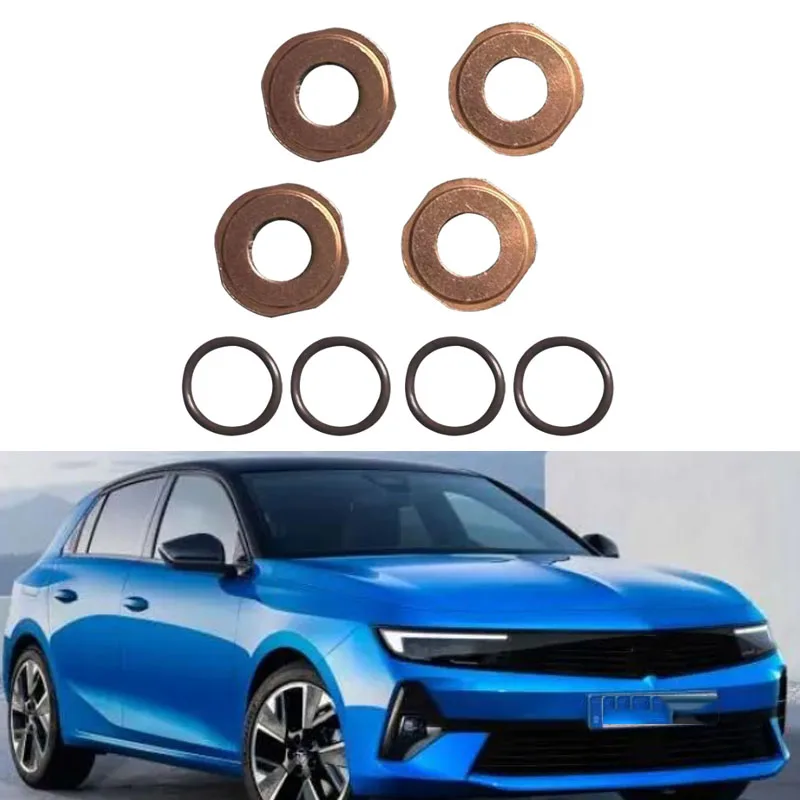 

4pcs Car Diesel Fuel Injector Seals Rings 55578387 Chassis Parts For Vauxhall Astra Corsa Meriva Zafira Oil Seals & Other Seals