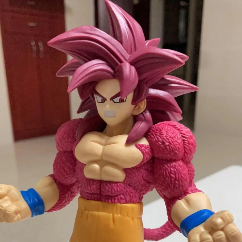 

Bandai Banpresto Dragon Ball The Great Demon Super Saiyan4 Son Goku Anime Figure Model Decoration Peripheral Ornaments Gift