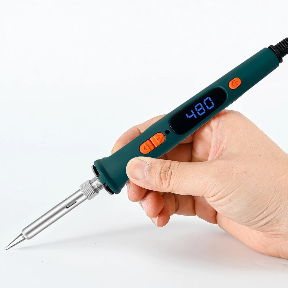 EU 120W Internally Heated Digital Display Adjustable Temperature And Constant Temperature Electric Soldering Iron Welding Pen