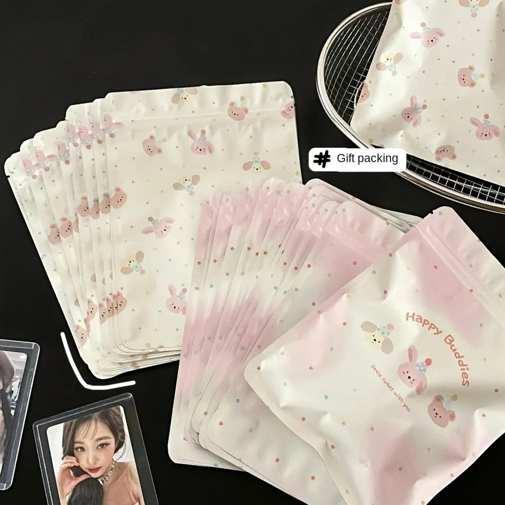 20/50 Stücke Nette Bär Kekse Süßigkeiten Taschen Cartoon Tier Selbstklebende Kekse Backen Verpackungsbeutel Kunststoff OPP Geschenkbeutel