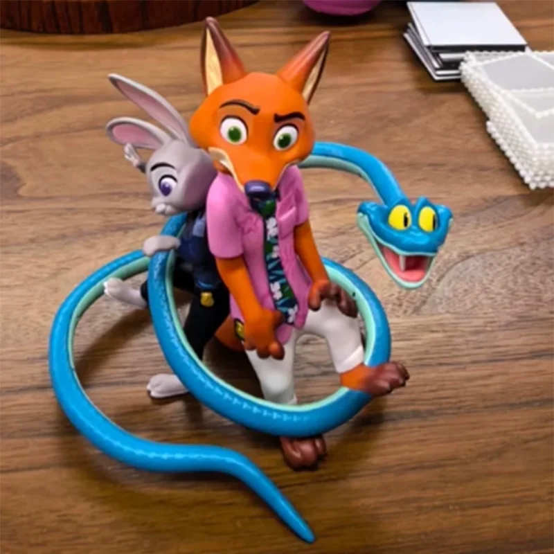 

TOPTOY Disney Zootopia 2, новая слепая коробка для путешествий, аниме-фигурка, Ник Джуди, коллекционное украшение, украшение, дисплей, игрушка в подарок