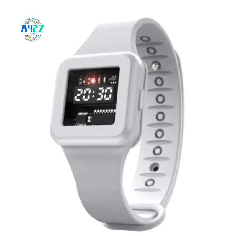 

A42Z-Winter Anti Static Bracelets Watch Wrist Strap Energy Static Buckle Static Eliminator Wristband Built-In Dual Chip