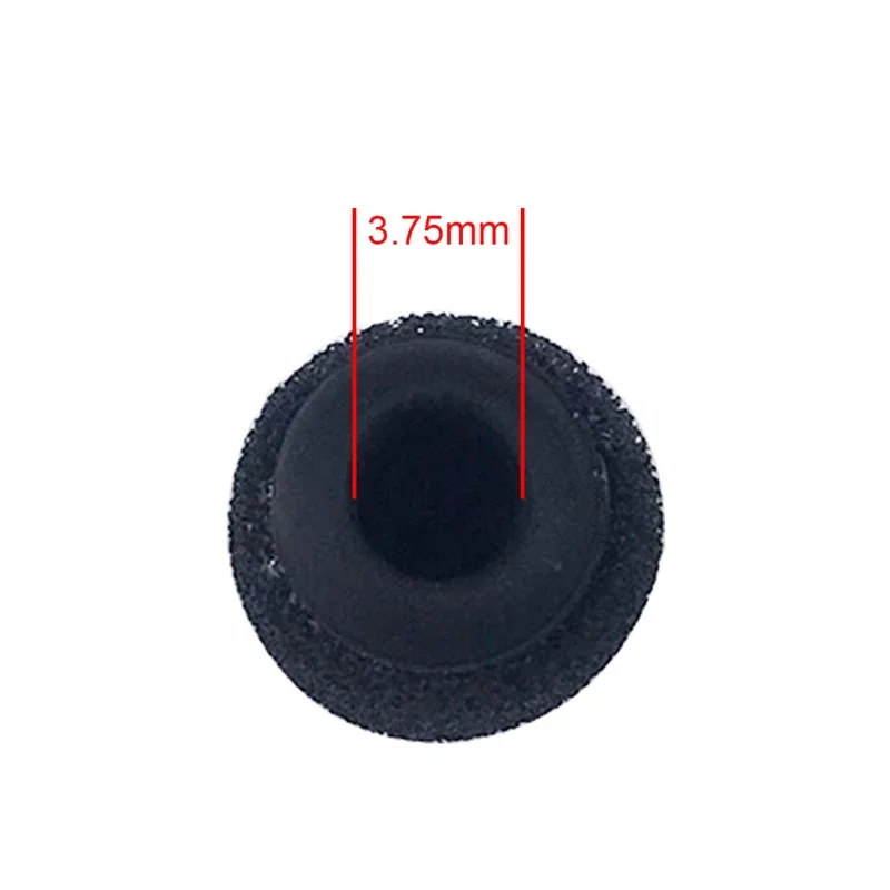 Foam Windscreen Covers with Silicone Holder Compatible for Sanken COS-11D Lavalier Mic with diameter of microfone profissional