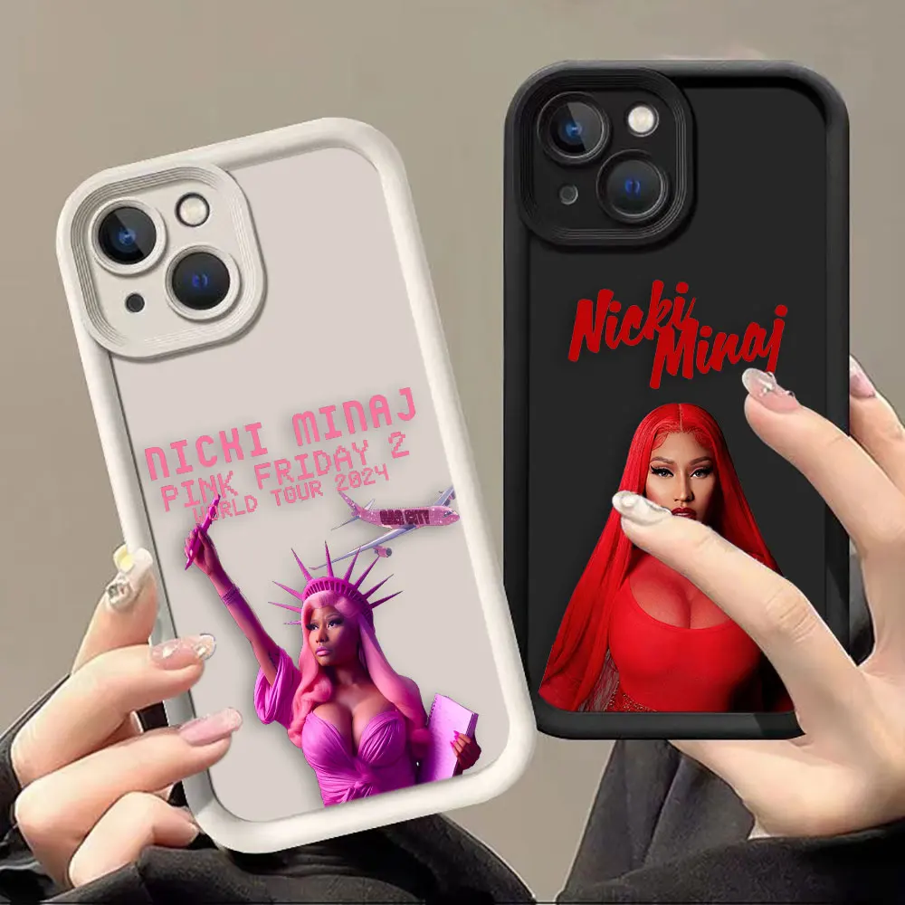 Nicki Minaj Rapper Pink Friday 2 Cover Phone Case For Oneplus 11 10R 8T NORD CE 2 3 4 LITE ACE 2 3 Google PIXEL 7 8 7A 8A 9 Case