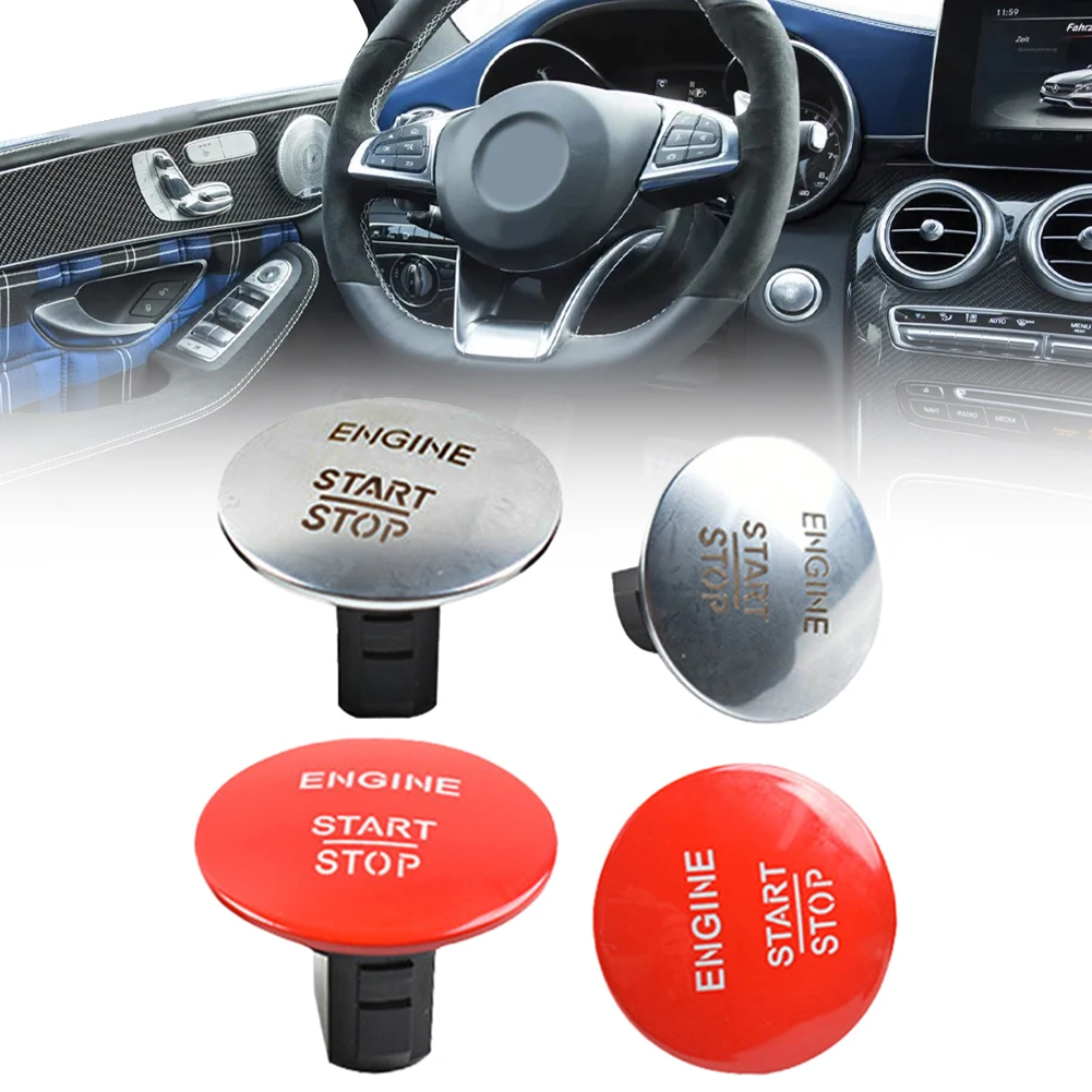 Car Keyless Push Start Stop Button Go Engine Ignition Switch For Mercedes S W164 W205 2215450714 Engine Star＆Stop Push Button