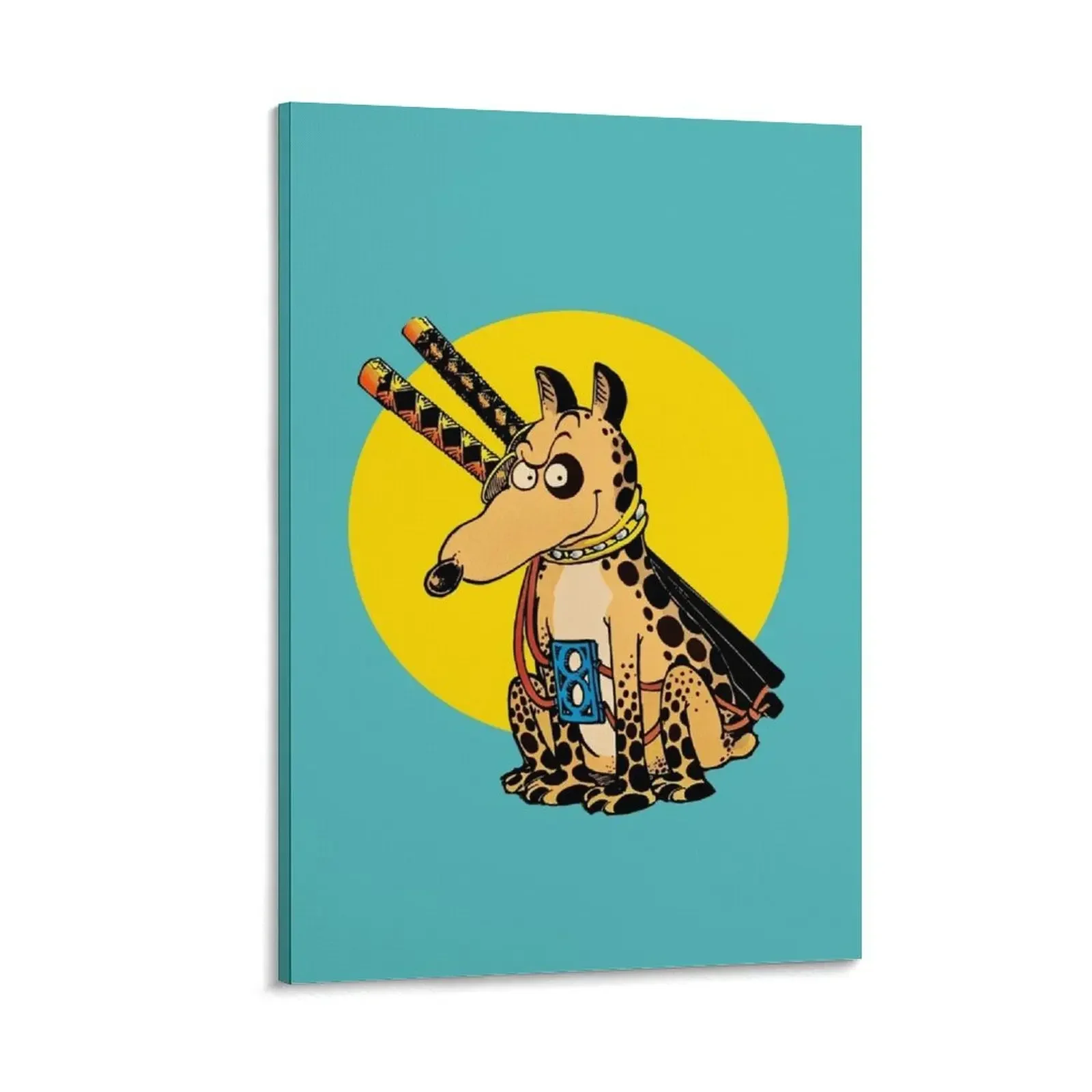 

Rufferto dog of Groo the wonderer Canvas Painting wall frame for living room poster mural Paintings for bedroom