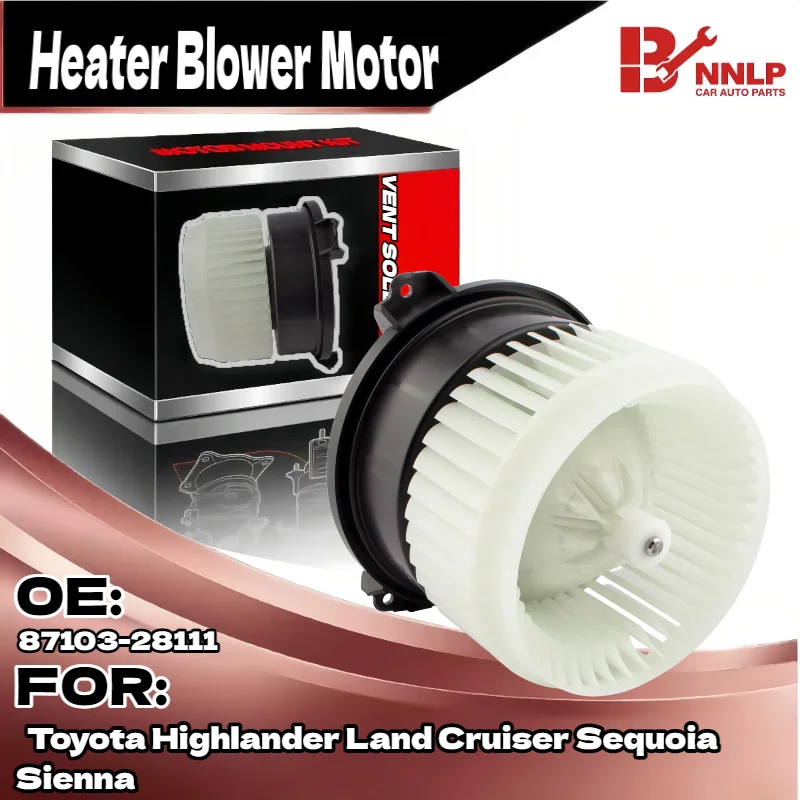 

Для двигателя вентилятора отопителя кондиционера с вентилятором для Toyota Highlander Land Cruiser Sequoia Sienna 87103-28111