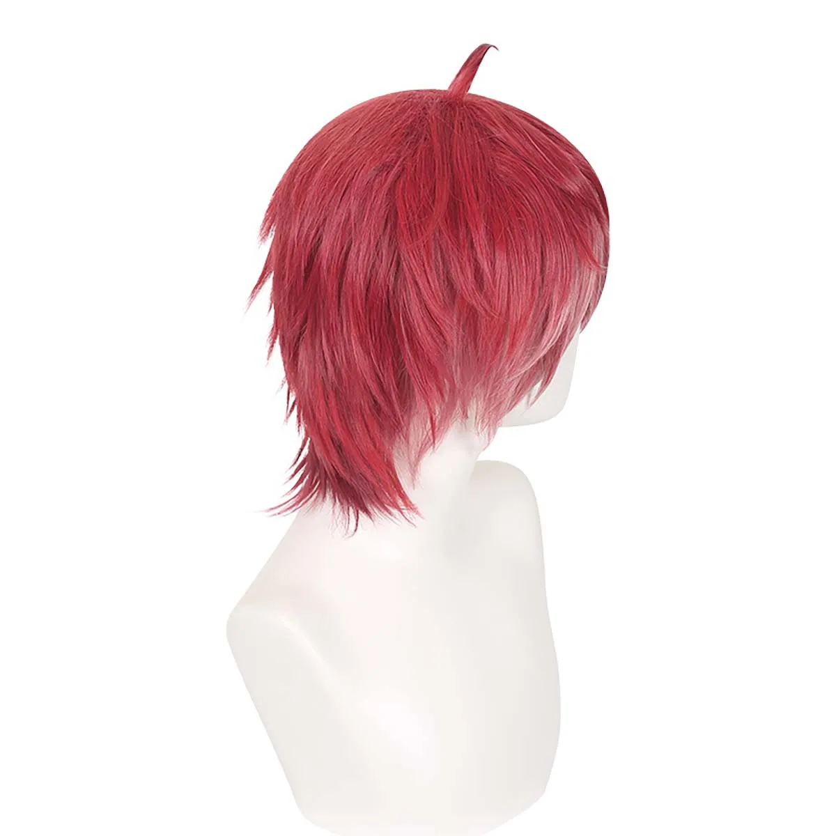 عشاق ديابوليك ساكاماكي آياتو كوسبلاي مزيج أحمر داكن قصير شعر مستعار اصطناعي للرجال