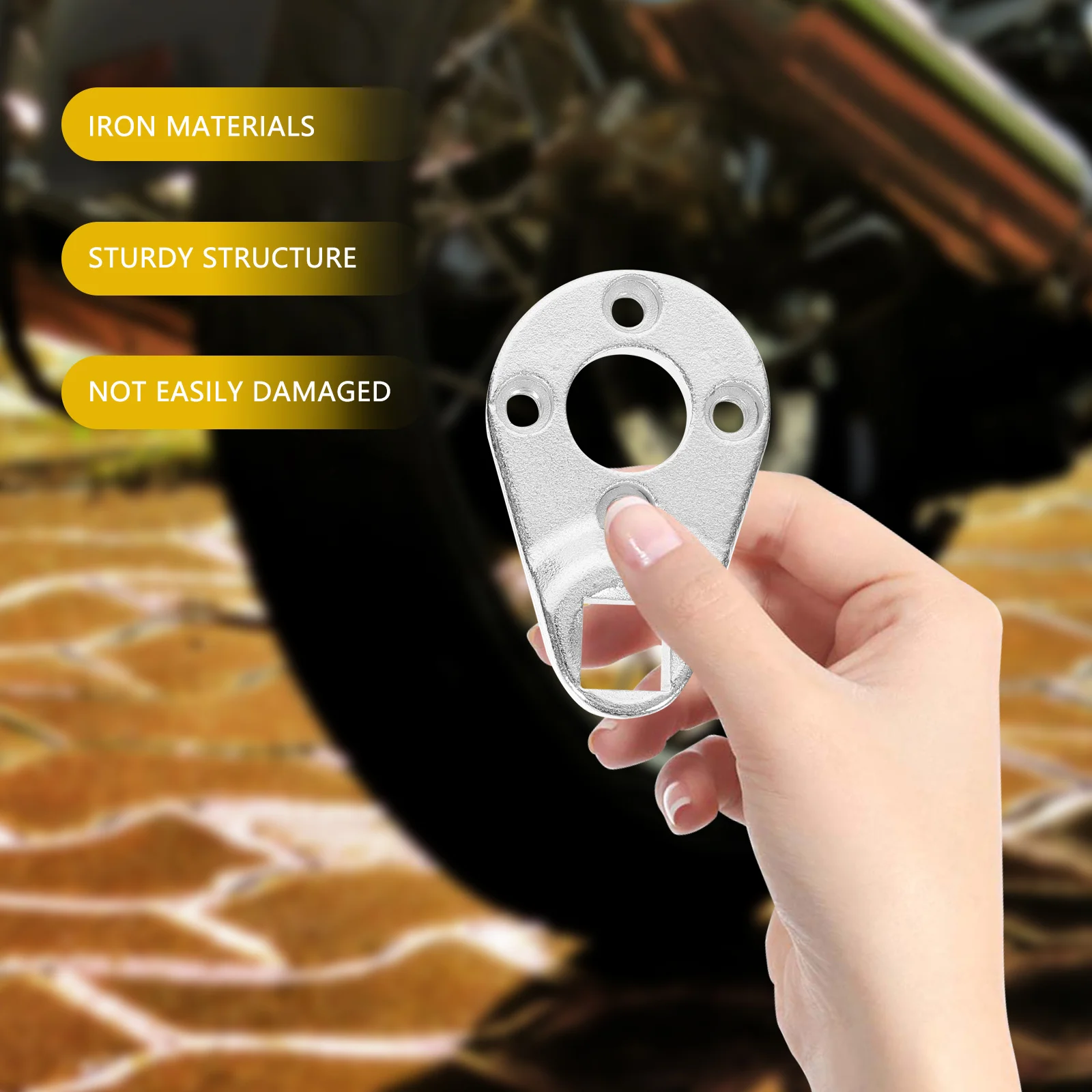 

1 Set Pin Spanner Wrench Outboard Trim Hydraulic Cylinder Tilt Cap Removal Tool Motorcycle Accessory Iron Build Portable For