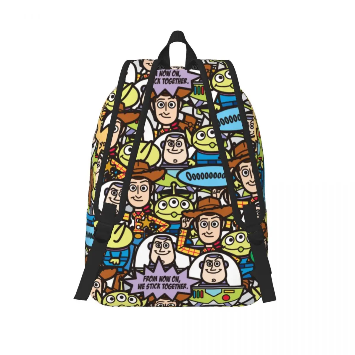 Toy Story Cute Toys zaino per uomo donna adolescente studente escursionismo viaggio Daypack borsa a tracolla College leggera