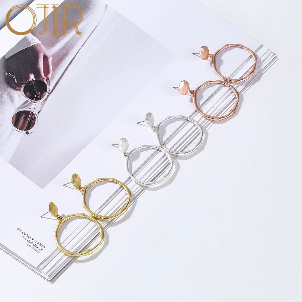 Trend Hanging Goth Earring 2023 Jewelry for Women Vintage Geometric Suspension Pendientes Valentines Day Wholesale Accessories