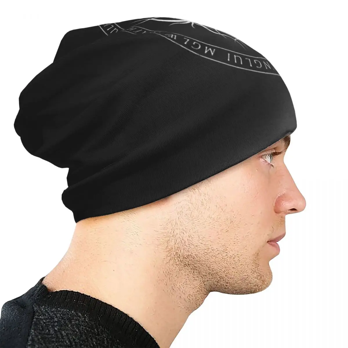 Lovecraft Great Cthulhu Skullies Beanies القبعات الدافئة الخريف الشتاء في الهواء الطلق قبعة محبوك قبعات بونيه للجنسين الكبار