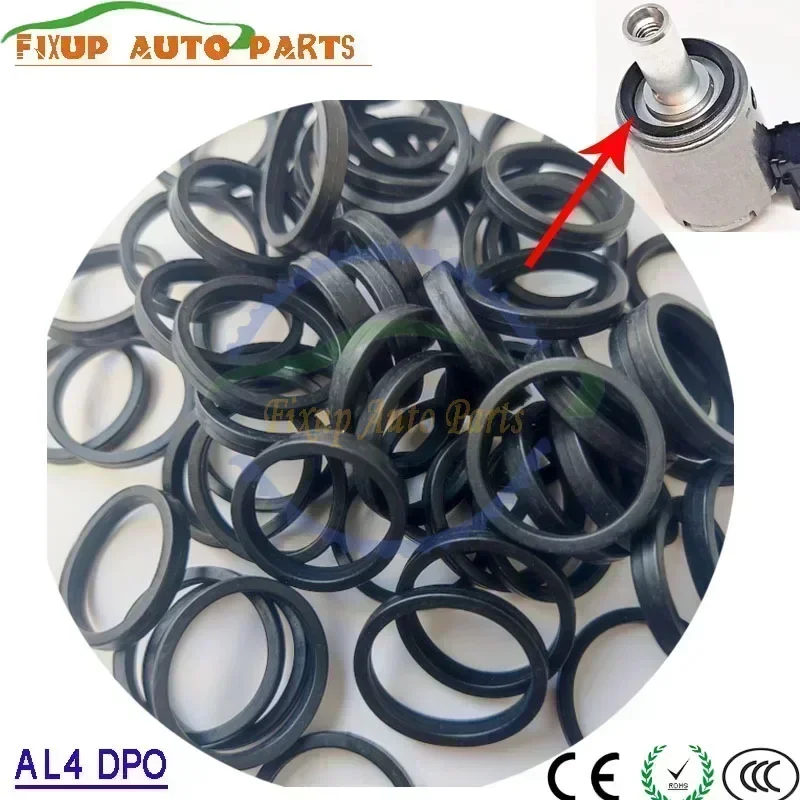 

2~10PCS AL4 DPO Automatic Transmission Solenoid Valve Ring For Peugeot Renault Citroen Gearbox Solenoid Valve Rubber O Ring Seal