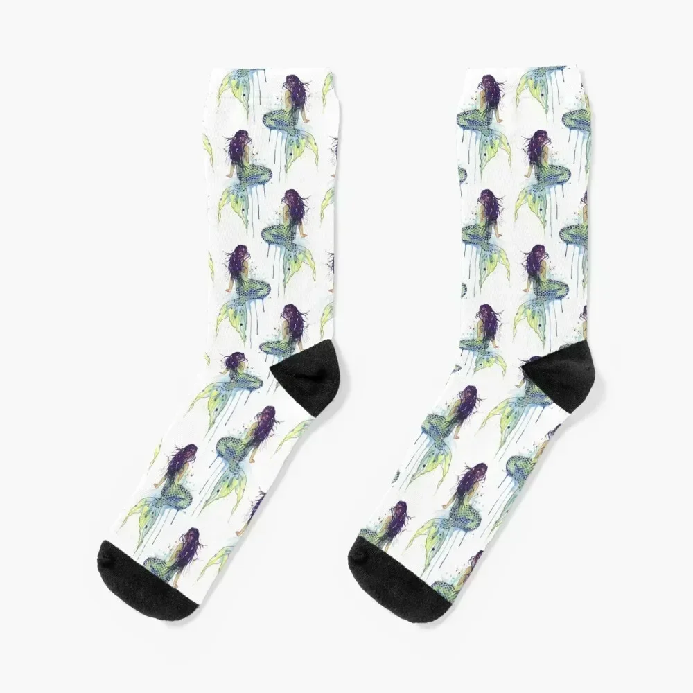 

Mermaid Socks new year men cotton high quality Lots Man Socks Women's