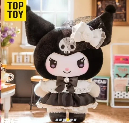 

Серия Sanrio Family Sisters Wear, виниловая плюшевая слепая коробка, подарок для игры Kuromi Tide