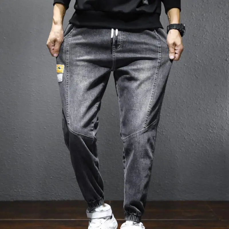 

Baggy Jeans Man Jeans Homme Pantalones Hombre Y2K Joggers Men's Clothing Baggy Sweats Streetwear Big Size Overalls Wholesale