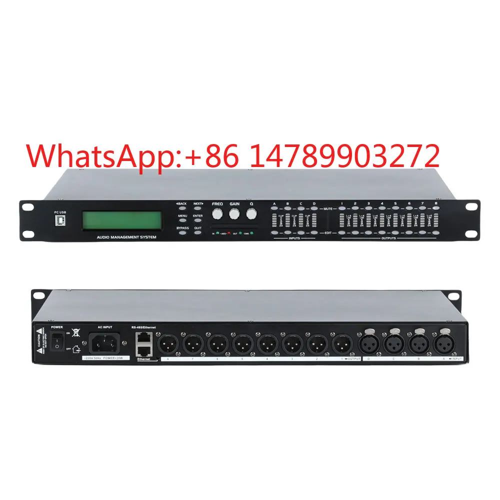 

Rack Mount Professional DSP Processor Stage Engineering Fixed Installation Sound Device