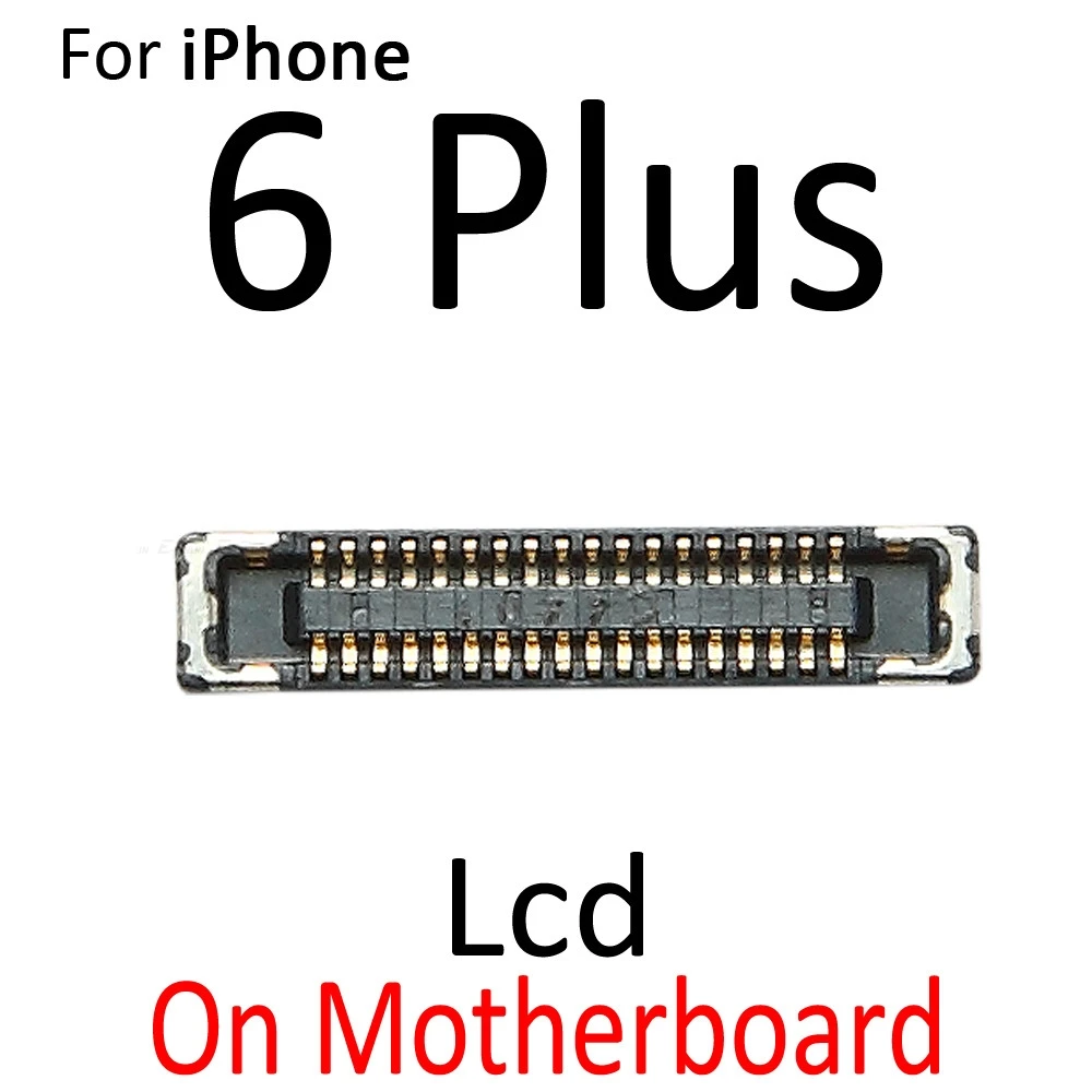 2pcs FPC Connector For iPhone 6 6S Plus Lcd Digitizer 3D Touch Screen Connector Clip On Motherboard Flex Cable - Image 4