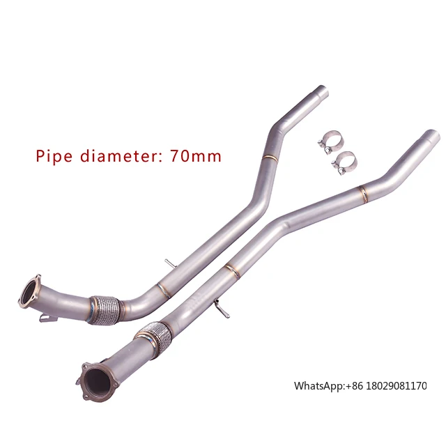 

Guaranteed Quality Porsche Cayenne E3 9YO Cayenne S 2019-2023 2.9T V6 Front Duct Front Exhaust System Of Automobiles