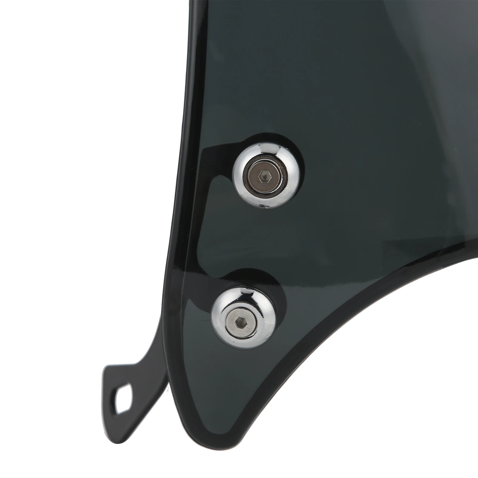 Motorcycle Windshield PC Wind Deflector Universal 5-7in Headlamp Universal Fit for Kawasaki for Suzuki