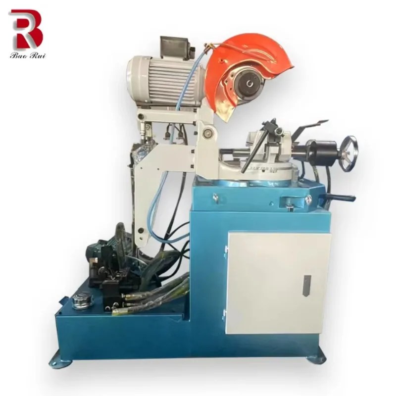 

Гидравлический полуавтоматический станок для резки труб из нержавеющей стали и алюминиевых сплавов MC-315B с подшипниковым двигателем, 110-380В, лезвие 250-350 мм