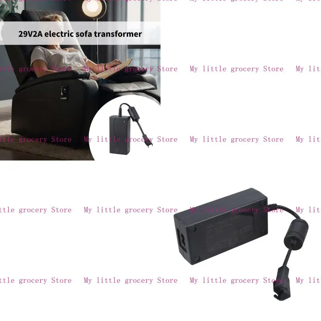 

D5BD 29V 2A Power Adapter Plastic Electric Recliner Converter High Efficiency Energy Conversion for Electric Sofas