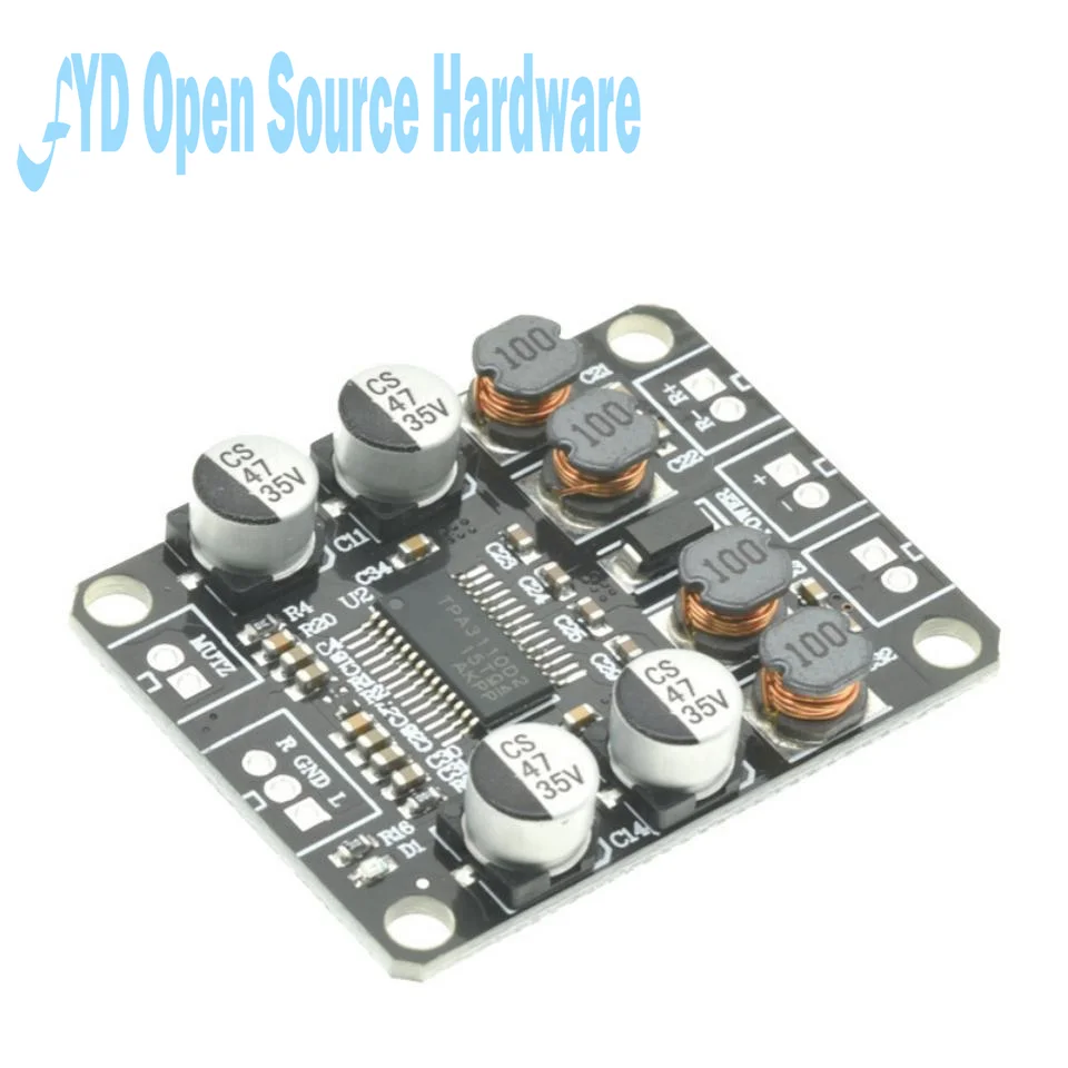 Digital Power Amplifier Board Audio Amplifier Board TPA3110 Speaker Power Amplifier Board HD Super PAM8610