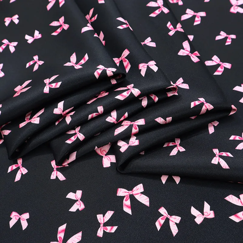 High Quality Multi-Pattern Silk Stretch Satin Twill Silkworm Silk Fabric Clothing and Dress Fabric