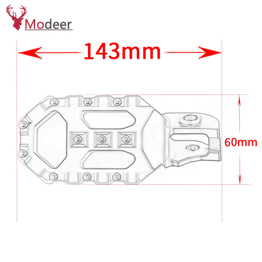 ل Gasgsa EC300 EC250F EC350F EC 250/350 F EC 300 دراجة نارية الملحقات CNC أوتاد القدم بقية القدم رافعة مسند القدمين الدواسات #6