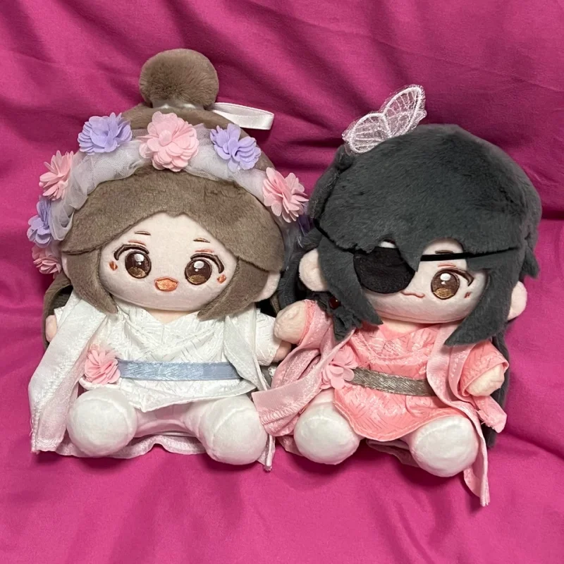 Heavenly Official Blessing Plush Doll  Splendid Flowers Xie Lian Hua Cheng Tian Guan Ci Fu 15cm Soft Cotton Doll Pillow Toy Gift