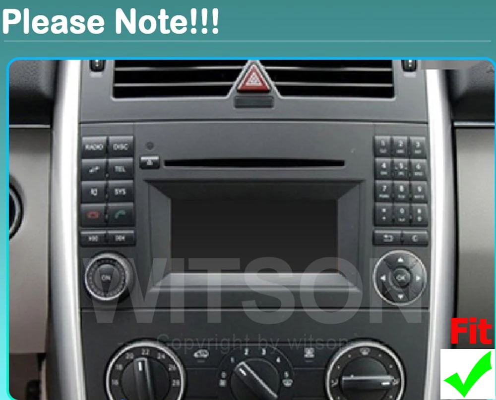 Android Car Radio CarPlay For ​For Mercedes Benz Viano Vito W447 W639 Sprinter W906 A B Class B200 W169 W245 2004-2012