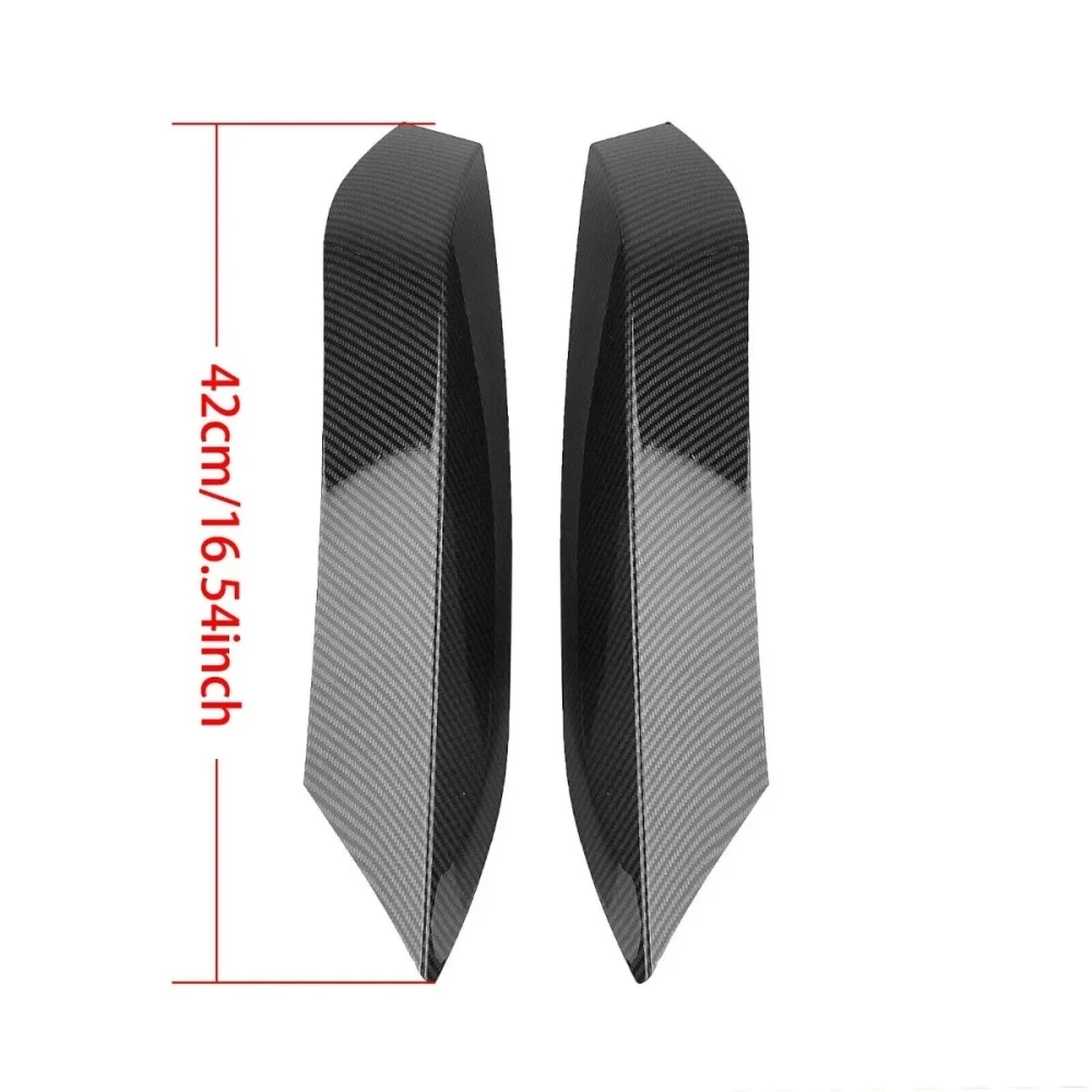 Car Front Bumper Lip Splitter Canards Spoiler For BMW F80 M3 2014-2019 F82 F83 M4 2015-2020 Fog Lamp Eyebrow Frame Cover Grille