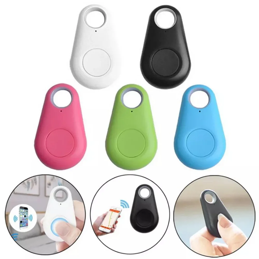 Smart Waterdrop GPS Tracker Wireless Sleutel Anti Finder Alarm GPS Locator Draadloze Positionering Portemonnee Huisdier Sleutel