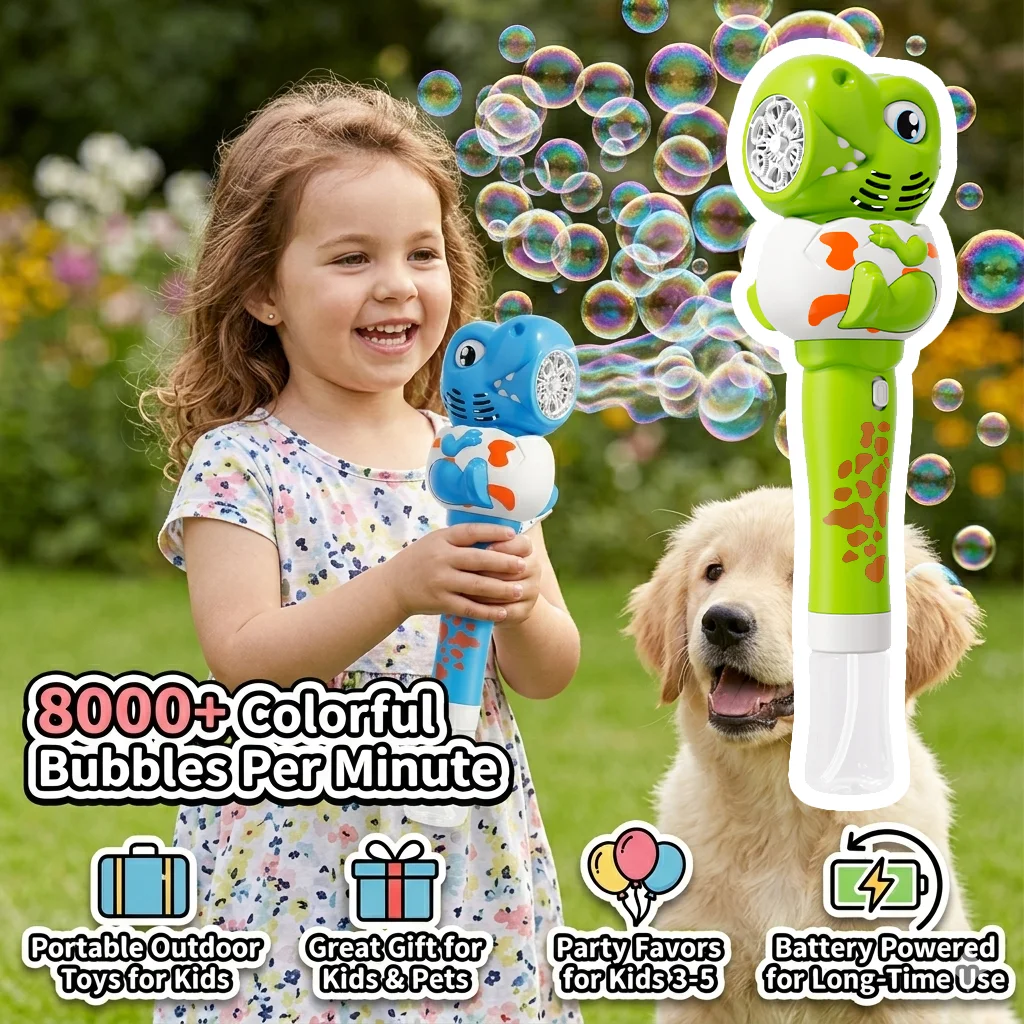 60 Löcher Seifenblasenpistole Elektrische automatische Seifenblasenmaschine Kind Outdoor Hochzeit Party Spielzeug LED-Licht Kindertagsgeschenke