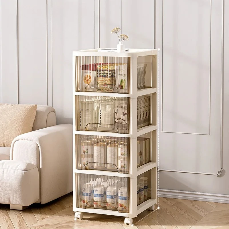 

Household Small Cart, Under-Desk Storage Rack, Layered Organizer, Drawer Storage Cabinet for Office or Living Room