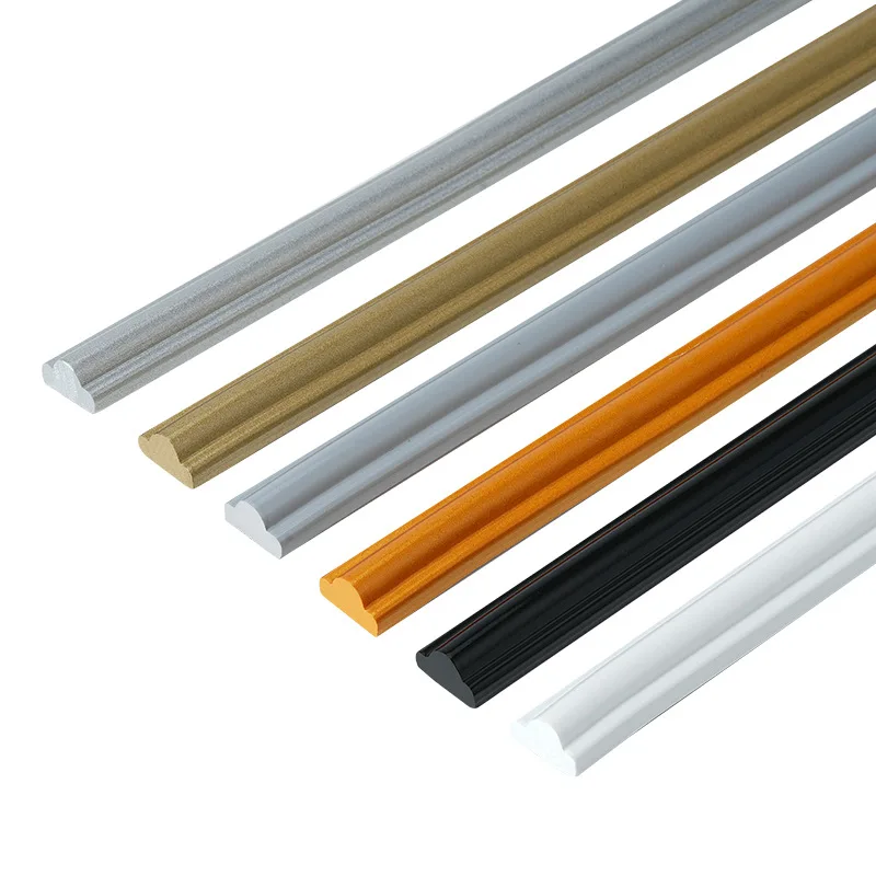 

3M 3D Self-adhesive Decorative Strip PVC TV Background Wall Ceiling Molding Gypsum Line Border Shape Soft Line DIY Home Decor