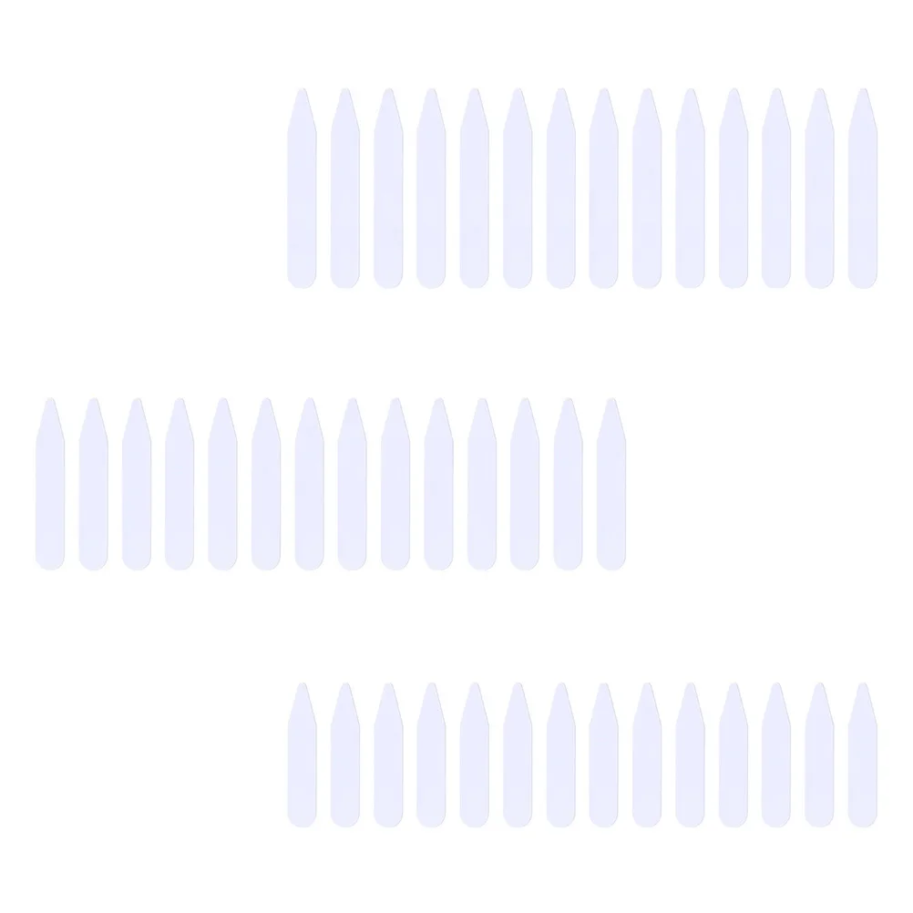 300 قطعة طوق دعم طوق بلاستيكي شفاف يبقى مقاومة درجات الحرارة العالية قميص إدراج مناسبة لفستان الرجال والنساء #6